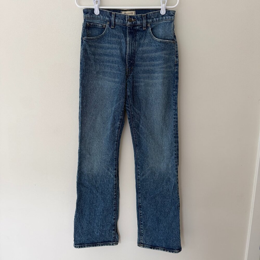 Madewell Medium Blue Relaxed Bootcut Denim Jeans